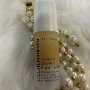 OLE HENRIKSEN TRANSFORM DEWTOPIA 20% ACID NIGHT TREATMENT NEW NO BOX